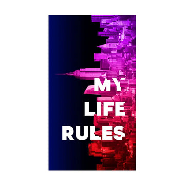 MY LIFE RULES MOBILE COVER