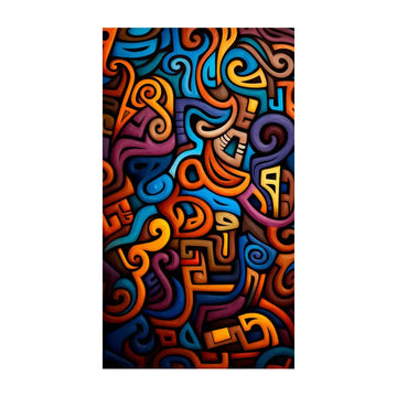 COLOURFUL NOODLES MOBILE COVER