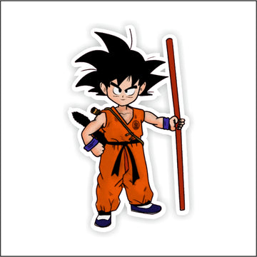 Goku kid sticker