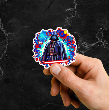 DARTH VADER STAR WARS SUPERVILLAIN STICKER