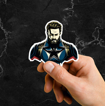 CAPTAIN AMERICA STICKER