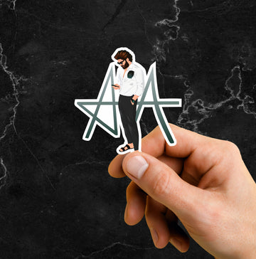 ICON STAR ALLU STICKER