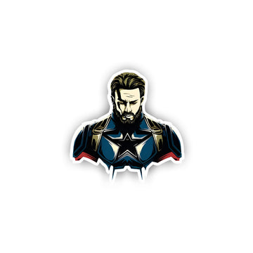 CAPTAIN AMERICA STICKER