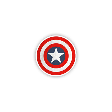 CAPTAIN MARVEL SHIELD STICKER