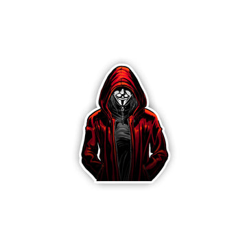 GHOST OF HACKER STICKER