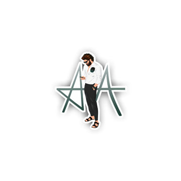 ICON STAR ALLU STICKER