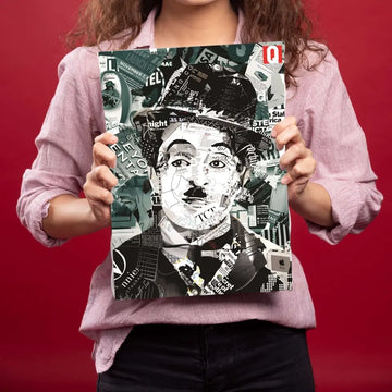 Charlie Chaplin Metal Poster