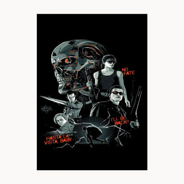 Terminator Metal Poster