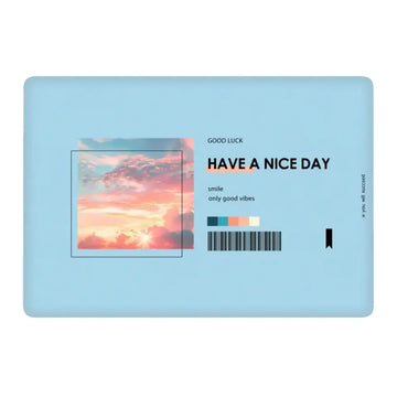 HAVE A NICE DAY APPLE MACBOOK SKIN
